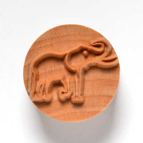 MKM Elephant with Tusks Stamp